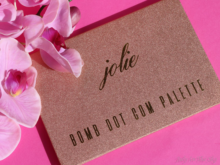 blog beauté Bomb Dot Com Palette Jolie Beauty avis swatch