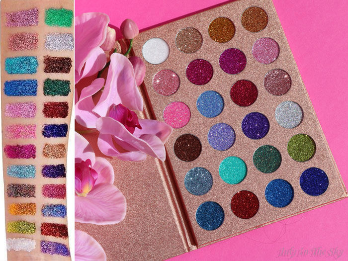 blog beauté Bomb Dot Com Palette Jolie Beauty avis swatch