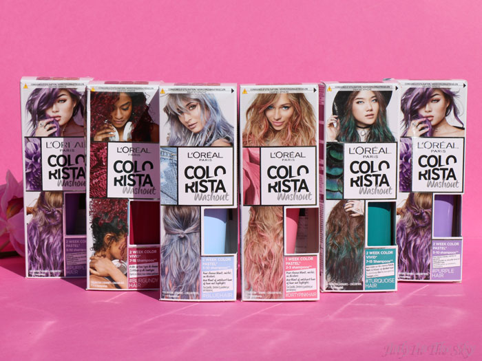 blog beauté colorista L'Oréal washout burgundyhair