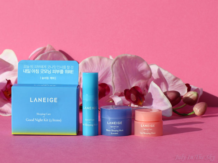 blog beauté kbeauty good night kit laneige sleeping mask