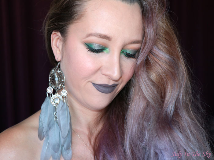 blog beauté tutoriel maquillage Monday Shadow Challenge gris émeraude