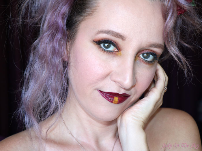 blog beauté tutoriel maquillage Monday Shadow Challenge Jaune Marsala