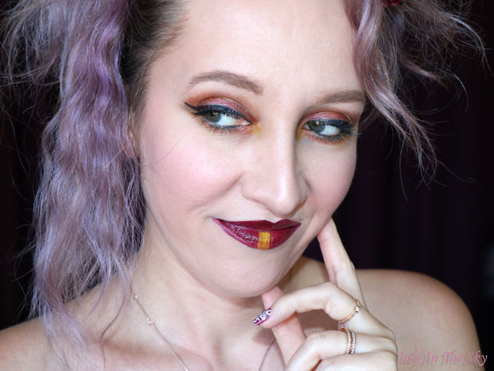blog beauté tutoriel maquillage Monday Shadow Challenge Jaune Marsala