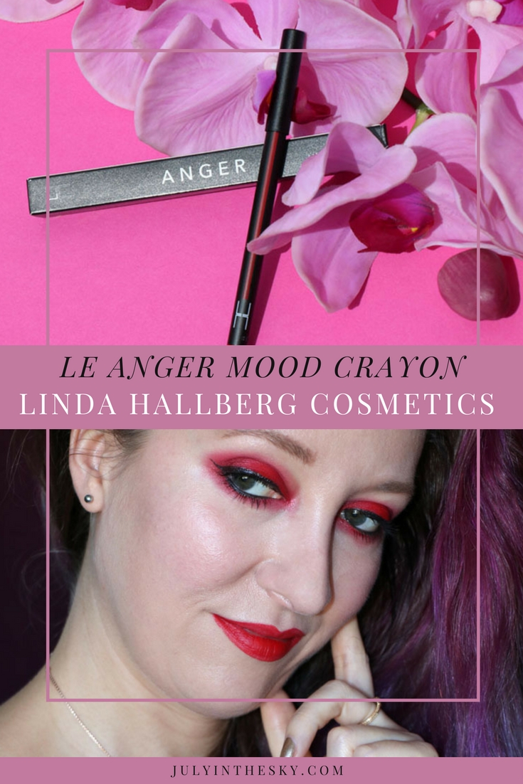 blog beauté anger mood crayon Linda Hallberg avis swatch