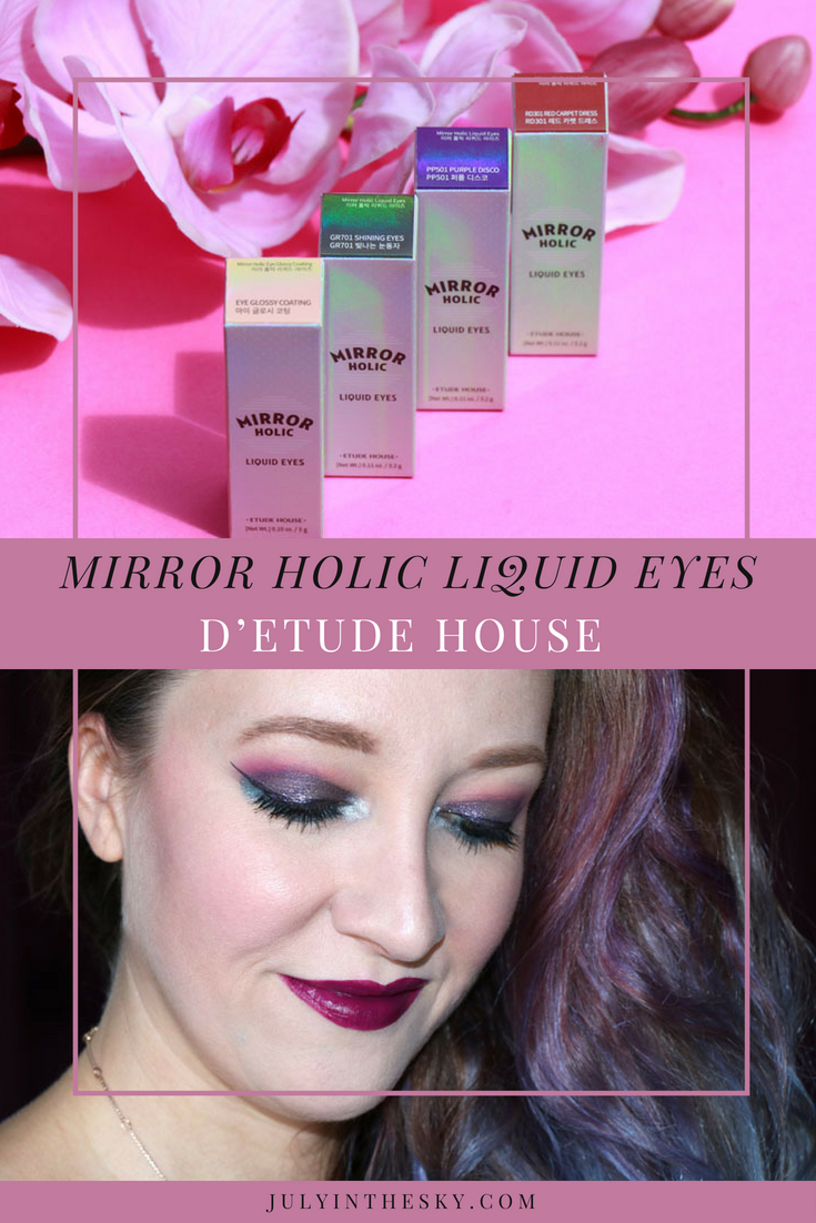 blog beauté Etude House Mirror Holic test avis kbeauty swatch