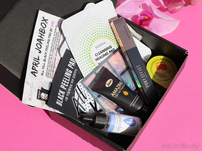 blog beauté kbeauty Joah Box avril avis test