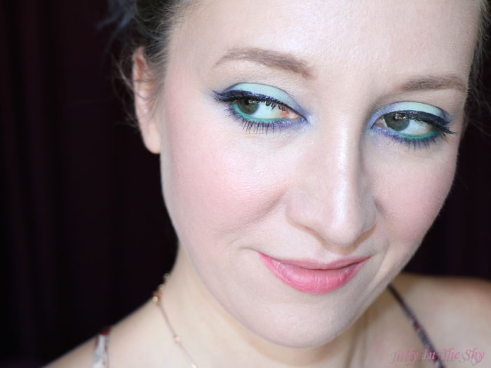 blog beauté Monday Shadow Challenge menthe champagne tutoriel maquillage