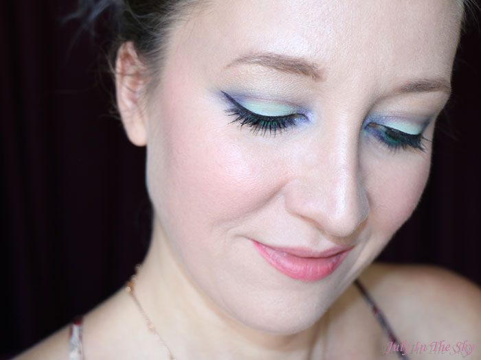 blog beauté Monday Shadow Challenge menthe champagne tutoriel maquillage