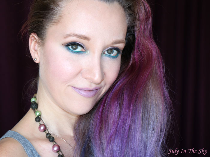 blog beauté tutoriel mondau shadow challenge teal rose gold