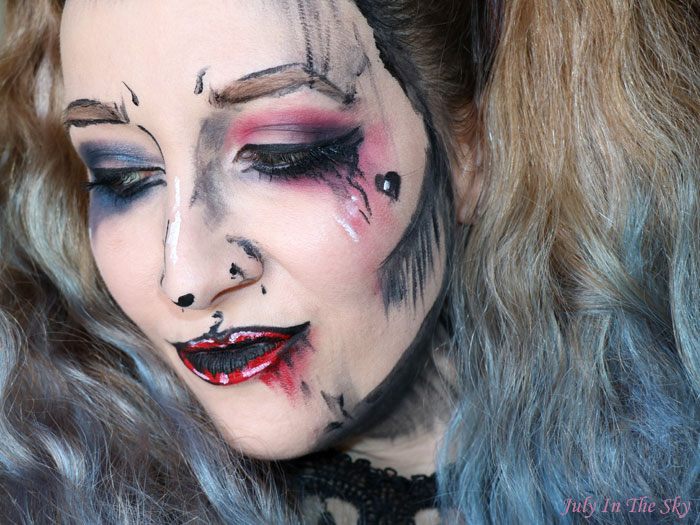 blog beauté tutoriel maquillage RDV Beauté : Pop Art Suicide Squad Harley Quinn