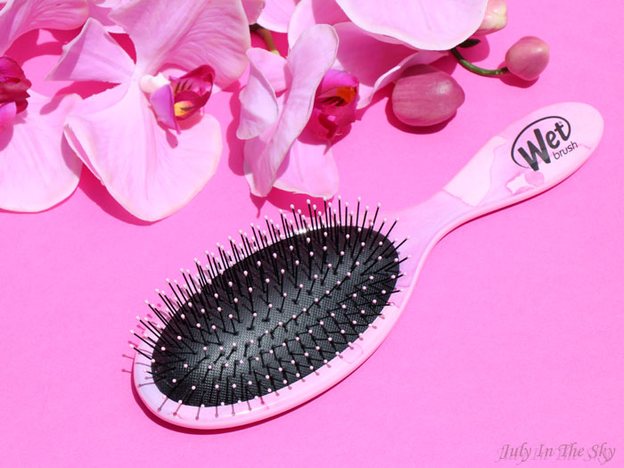 blog beauté avis Wet Brush watercolor comparatif Tangle Teezer