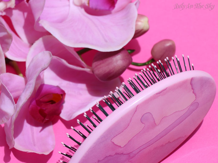 blog beauté avis Wet Brush watercolor comparatif Tangle Teezer