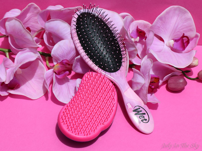 blog beauté avis Wet Brush watercolor comparatif Tangle Teezer