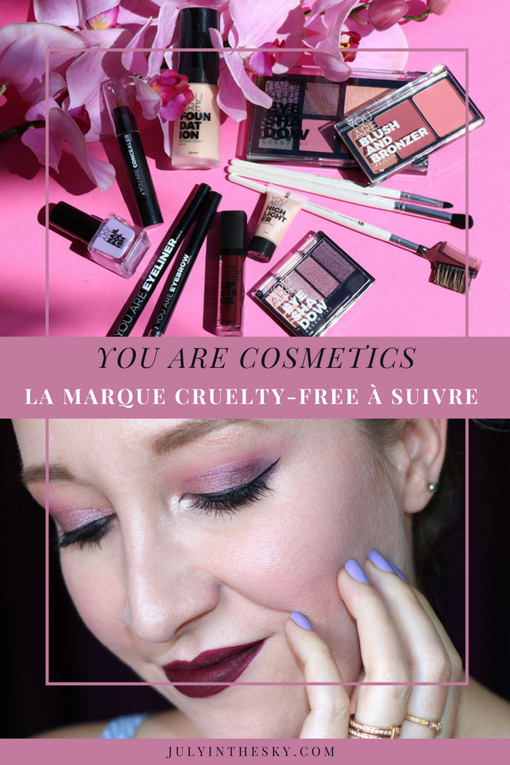blog beauté You Are Cosmetics avis test cruelty-free maquillage vegan