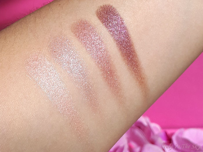 blog beauté You Are Cosmetics avis test cruelty-free maquillage vegan palette d'ombres à paupières essentiel Cendre de Rose swatch