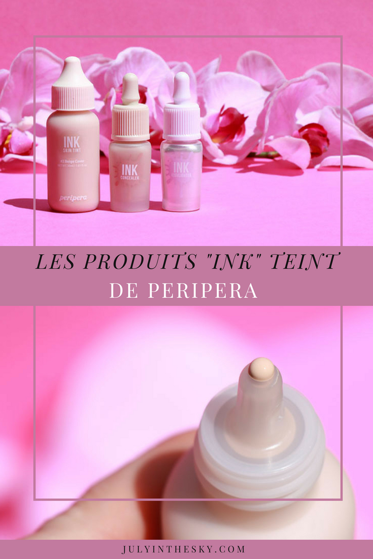 blog beauté kbeauty test avis peripera ink concealer highlighter skin tint