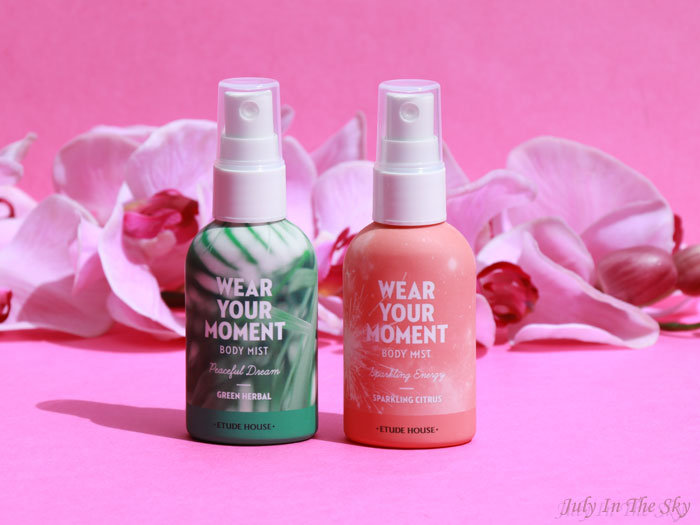 blog beauté kbeauty avis Etude House Wear Your Moment Body Mist