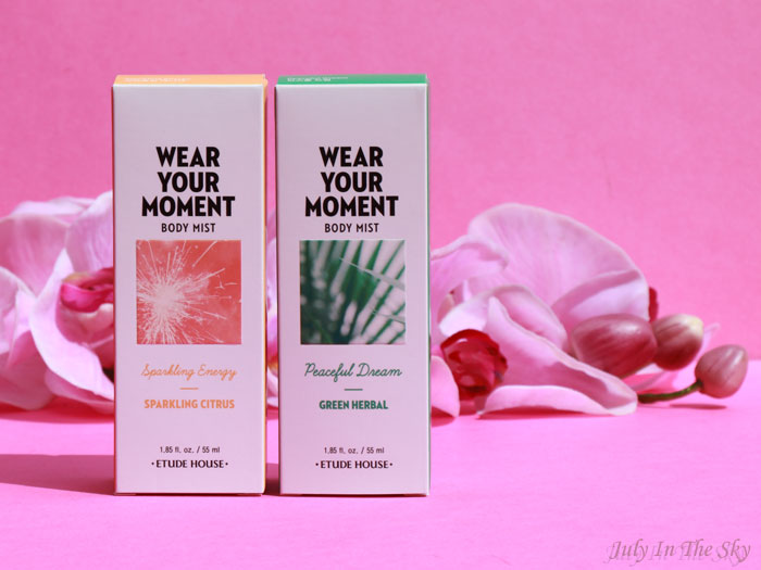 blog beauté kbeauty avis Etude House Wear Your Moment Body Mist