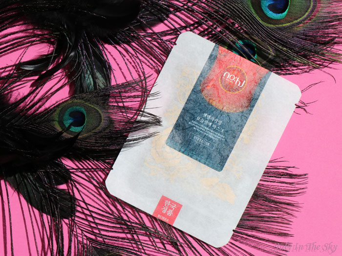 blog beauté kbeauty avis No:hj Ma Petite Corée sheet mask