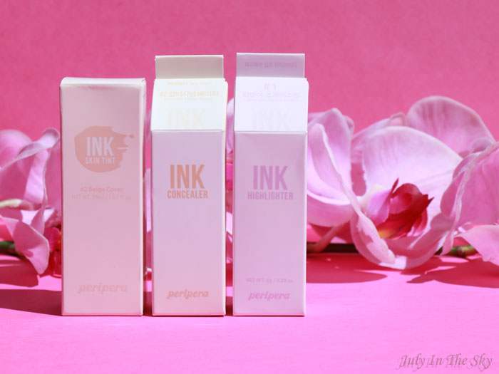 blog beauté kbeauty test avis peripera ink concealer highlighter skin tint