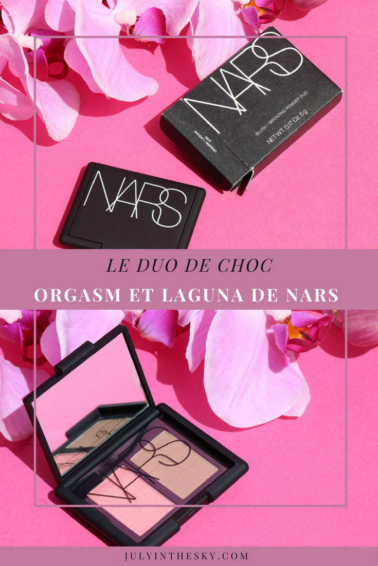 blog beauté Nars blush Orgasm bronzer Laguna avis