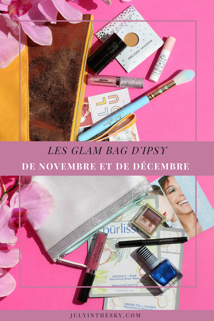 blog beauté avis Ipsy Glam Bag novembre décembre Snow Globe All You