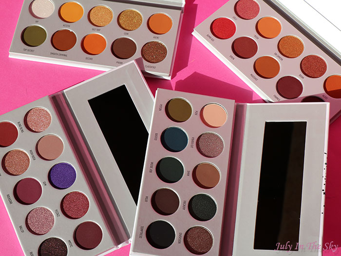 blog beauté Morphe Jaclyn Hill The Vault avis swatch