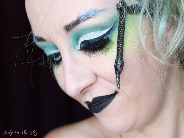 blog beauté tutoriel maquillage Harry Potter serpentard