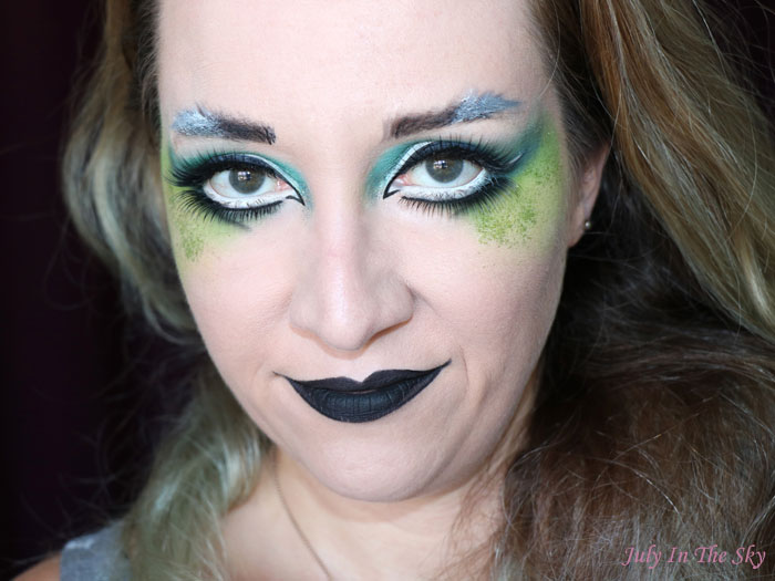 blog beauté tutoriel maquillage Harry Potter serpentard