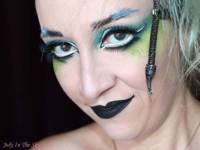 blog beauté tutoriel maquillage Harry Potter serpentard