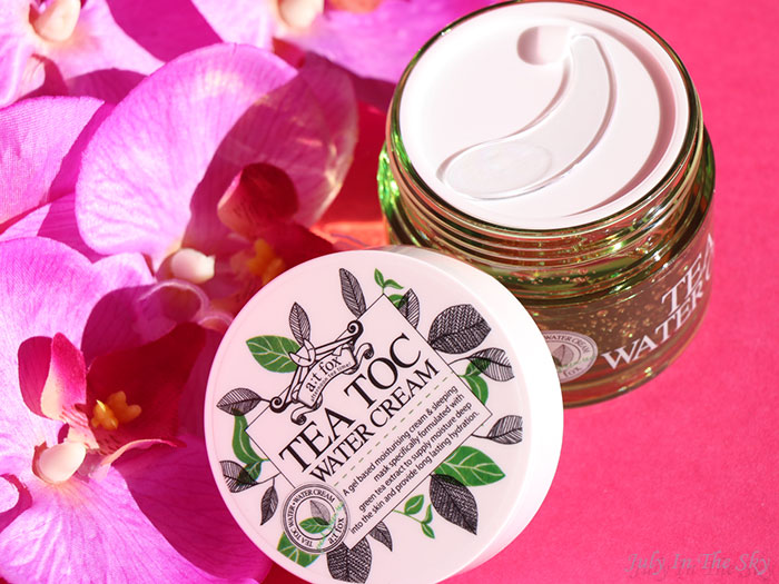 blog beauté kbeauty TesterKorea Tea Toc Water Cream A;T FOX