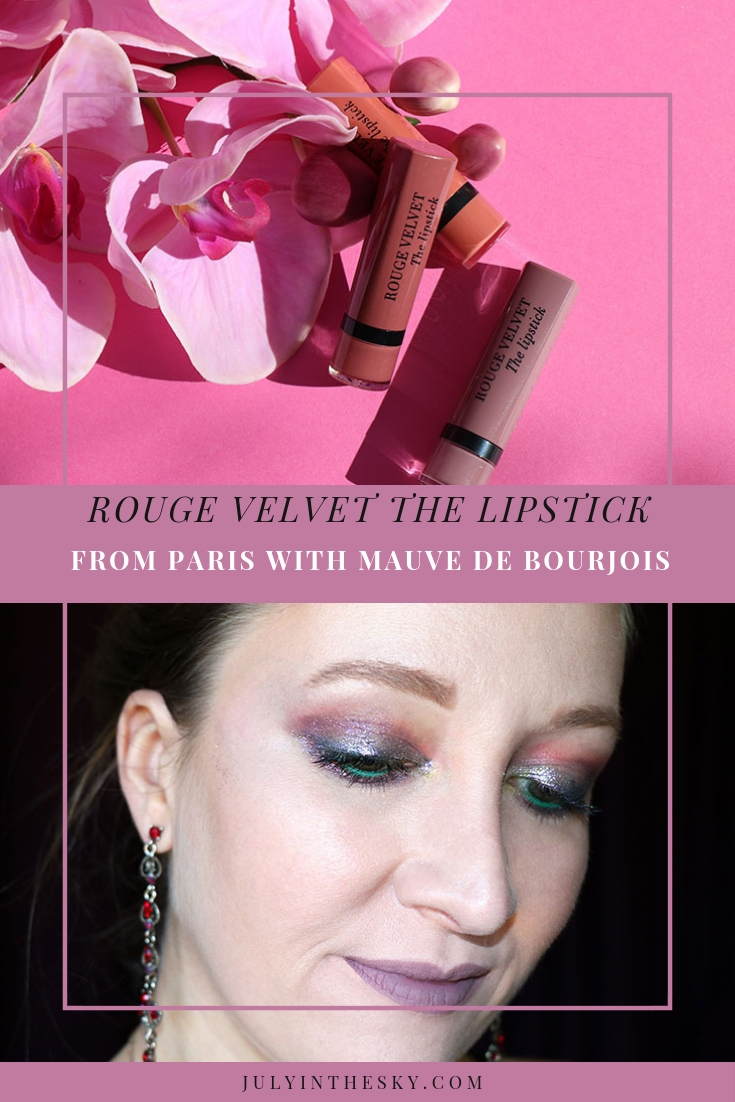 blog beauté From Paris With Mauve Bourjois Rouge Velvet The Lipstick