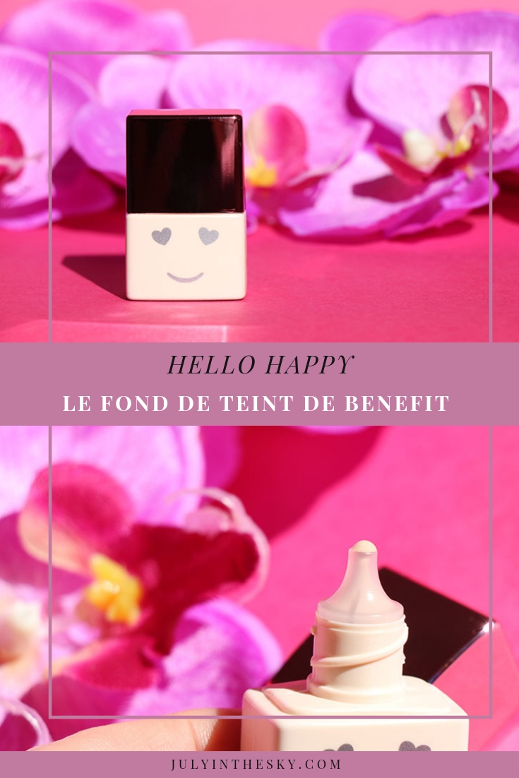 blog beauté Benefit fond de teint Hello Happy