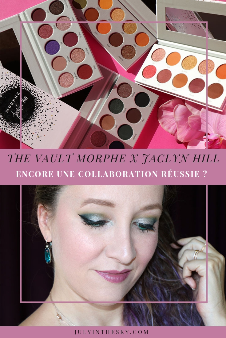 blog beauté Morphe Jaclyn Hill The Vault avis swatch