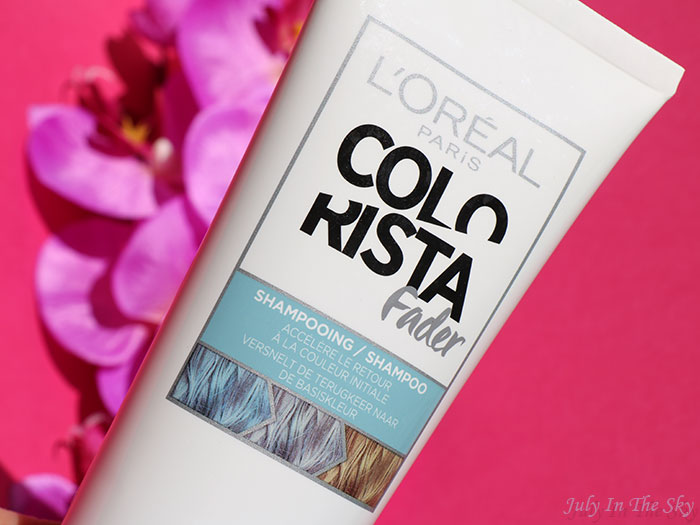 blog beauté L'Oréal shampooing Colorista Fader avis