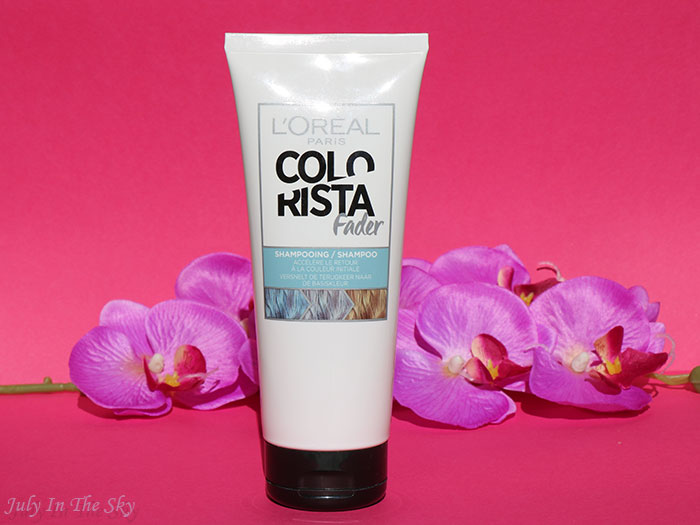 blog beauté L'Oréal shampooing Colorista Fader avis