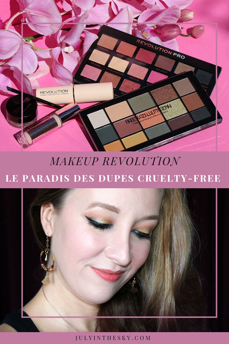 blog beauté Makeup Revolution avis test dupe