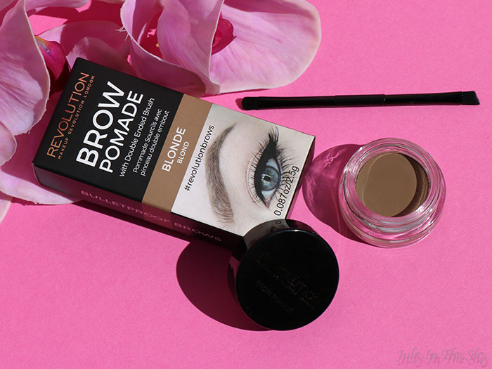 blog beauté Makeup Revolution Brow Pomade Blonde