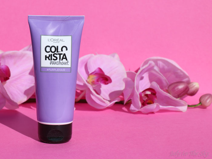 blog beauté colorista L'Oréal washout purplehair