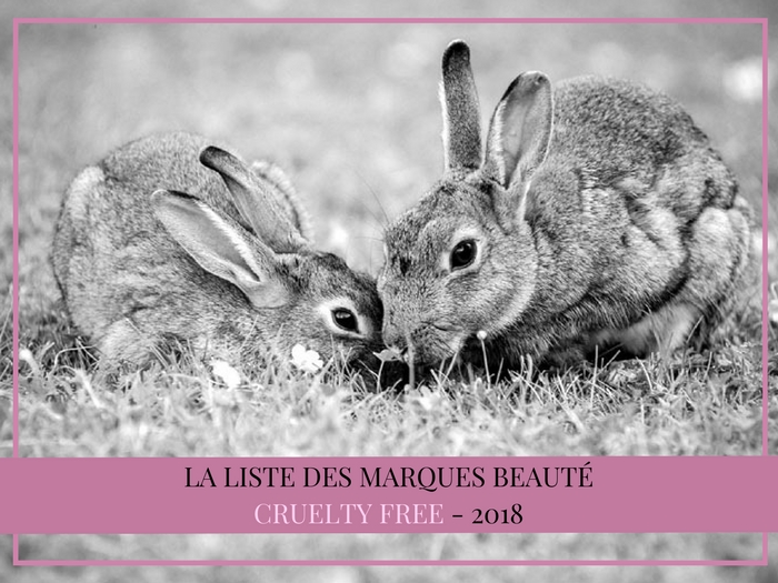 Liste des marques beauté et kbeauty cruelty free 2018 (maj 2020)