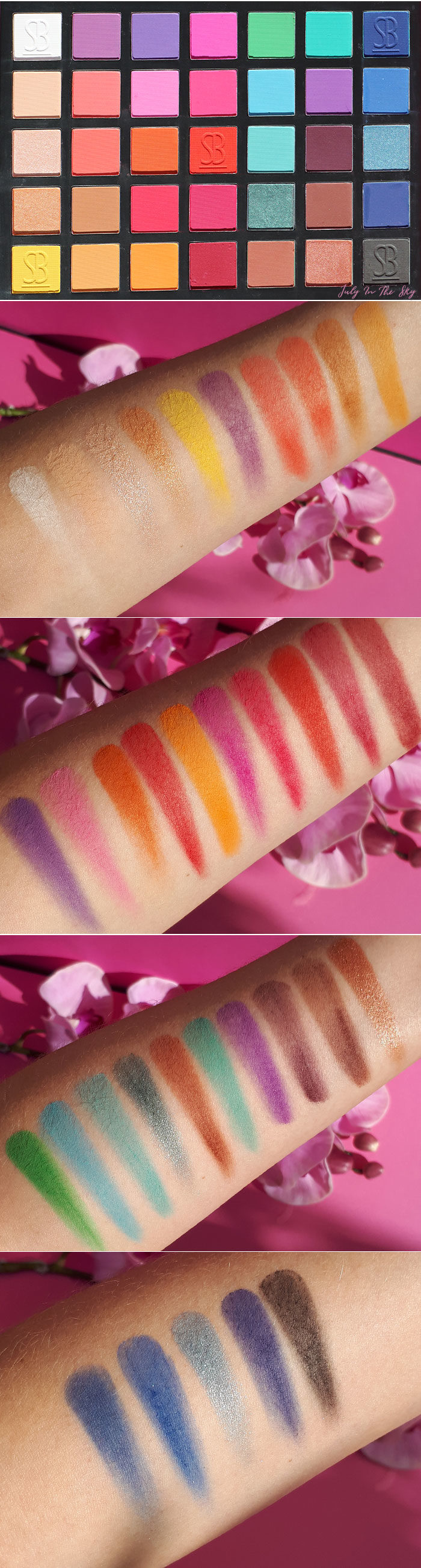 blog beauté The Paradigm Shift Palette Sample Beauty