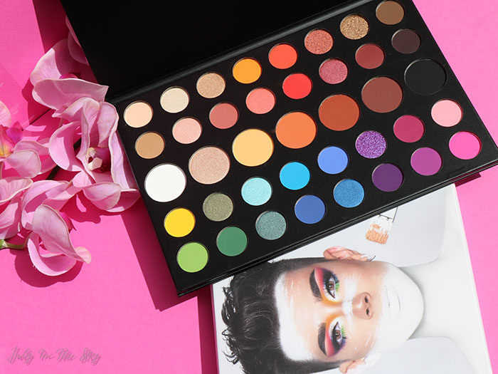 blog beauté avis Morphe x James Charles palette de mise en beauté