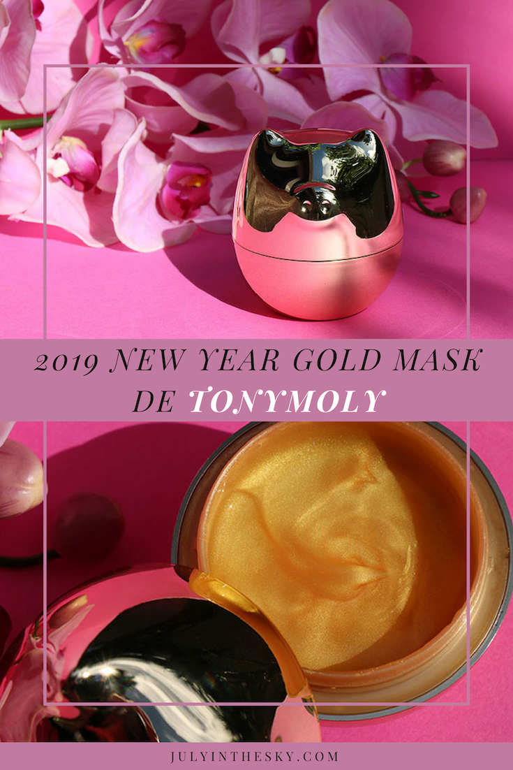 blog beauté kbeauty Golden Pig Mask TonyMoly