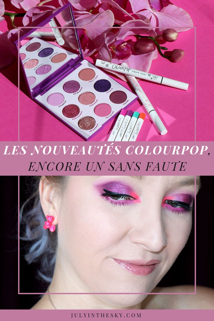 blog beauté ColourPop palette It's My Pleasure Liquid Liner Creme Gel Liner