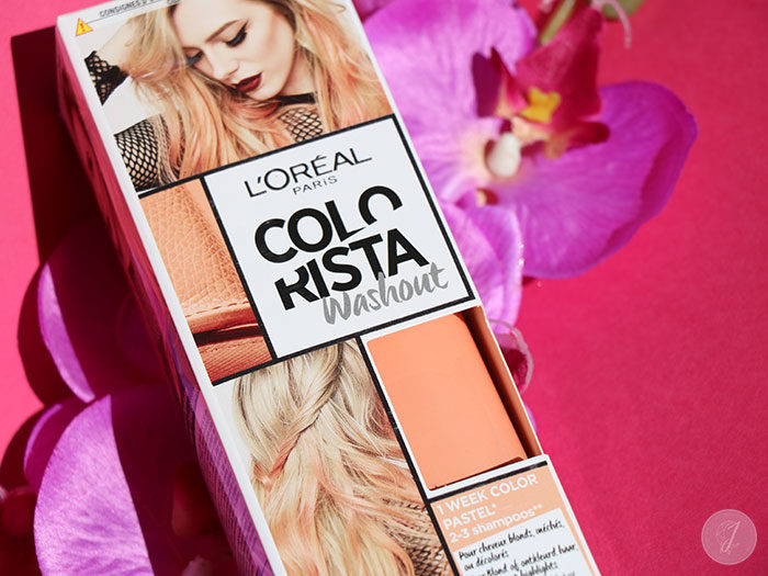 blog beauté Colorista L'Oréal PeachHair