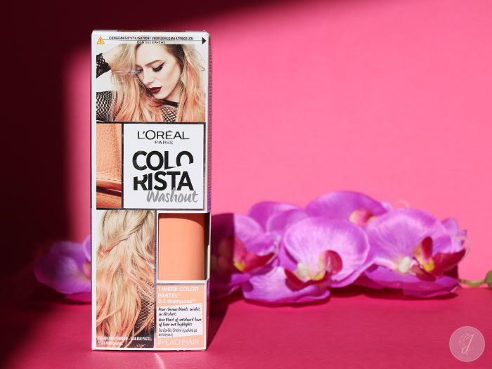 blog beauté Colorista L'Oréal PeachHair