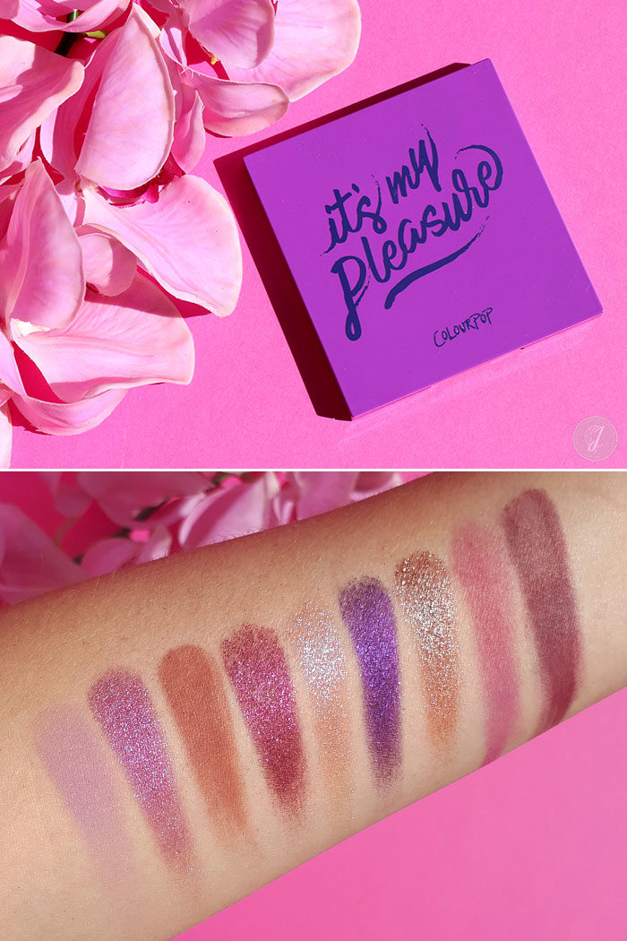 blog beauté ColourPop palette It's My Pleasure