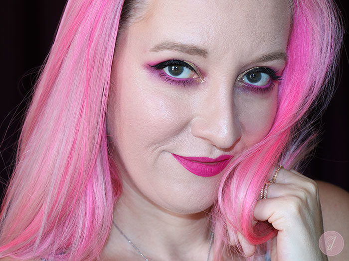 blog beauté tutoriel maquillage assortis cheveux rose
