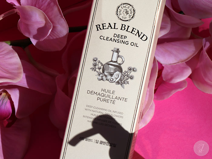 blog beauté kbeauty Real Blend Cleansing Oil The Face Shop