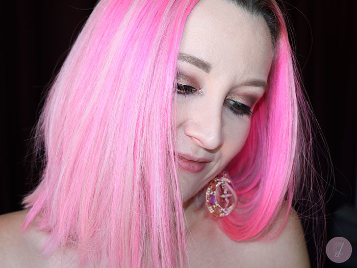 blog beauté unicorn hair rose néon gris tigi pink grey
